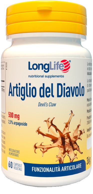 LONGLIFE ARTIGLIO DEL DIAVOLO 2% 60 CAPSULE - Farmaciapacini.it