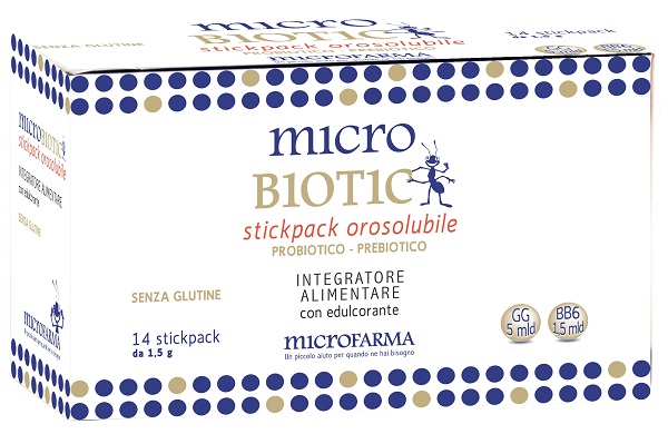 MICROBIOTIC STICK PACK 14 BUSTINE - Farmaciapacini.it