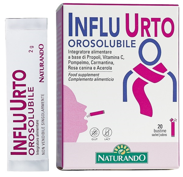 INFLU URTO OROSOLUBILE 20 BUSTINE DA 2 G - Farmaciapacini.it