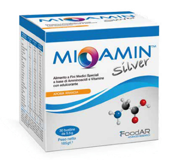 MIOAMIN SILVER 30 BUSTINE 5,5 G AROMA ARANCIA - Farmaciapacini.it