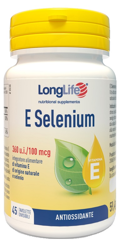 LONGLIFE E SELENIUM 45 TAVOLETTE - Farmaciapacini.it