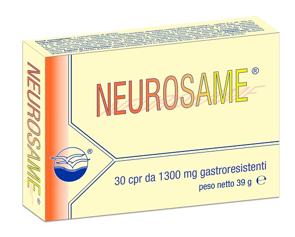 NEUROSAME 30 COMPRESSE FILMATE GASTRORESISTENTI 1300 MG - Farmaciapacini.it