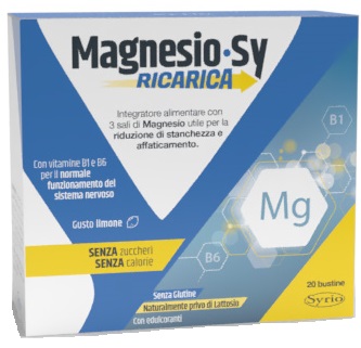 MAGNESIO SY RICARICA 20 BUSTINE - Farmaciapacini.it