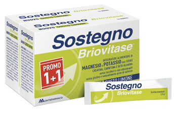BRIOVITASE SOSTEGNO LIMONE BIPACK 24 BUSTE - Farmaciapacini.it