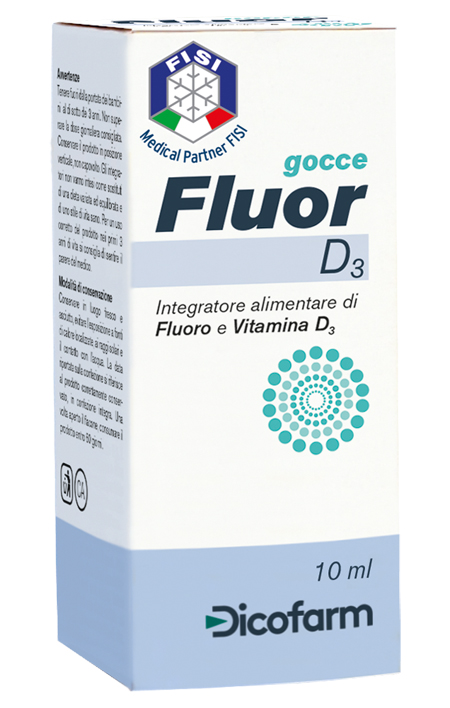 FLUOR D3 GOCCE 10 ML - Farmaciapacini.it