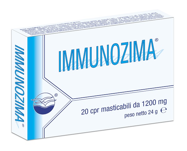 IMMUNOZIMA 20 COMPRESSE MASTICABILI DA 1200 MG - Farmaciapacini.it