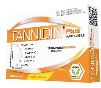 TANNIDIN PLUS 30 COMPRESSE MASTICABILI - Farmaciapacini.it