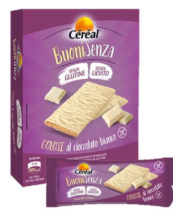 CEREAL BUONI SENZA GOLOSO CIOCCOLATO BIANCO 120 G - Farmaciapacini.it