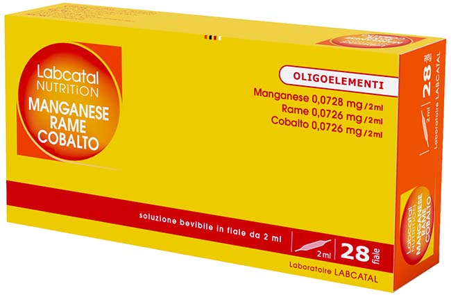 LABCATAL NUTRITION MANGANESE RAME E COBALTO 28 FIALE - Farmaciapacini.it