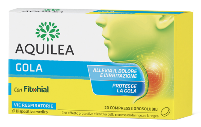 AQUILEA GOLA 20 COMPRESSE OROSOLUBILI - Farmaciapacini.it