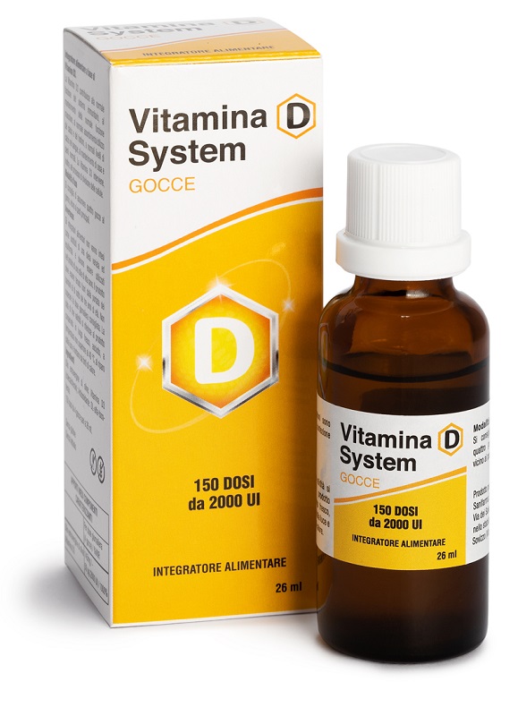 VITAMINA D SYSTEM GOCCE 150 DOSI DA 2000 UI 26 ML - Farmaciapacini.it
