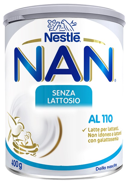 NESTLE' NAN AL 110 SENZA LATTOSIO 400 G - Farmaciapacini.it