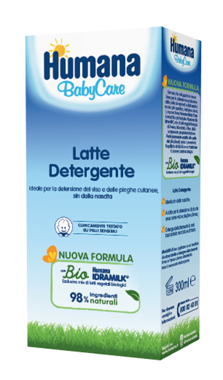 HUMANA BABY CARE LATTE DETERGENTE 300 ML - Farmaciapacini.it