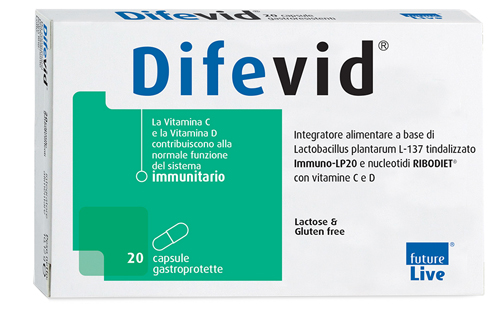 DIFEVID 20 CAPSULE GASTROPROTETTE - Farmaciapacini.it