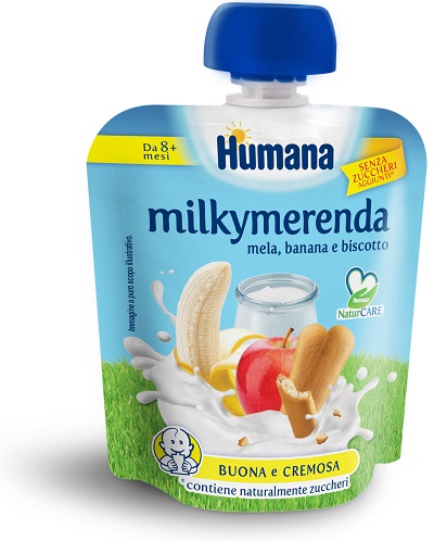 MILKYMERENDA MELA-BANANA BISCOTTO 100 G - Farmaciapacini.it