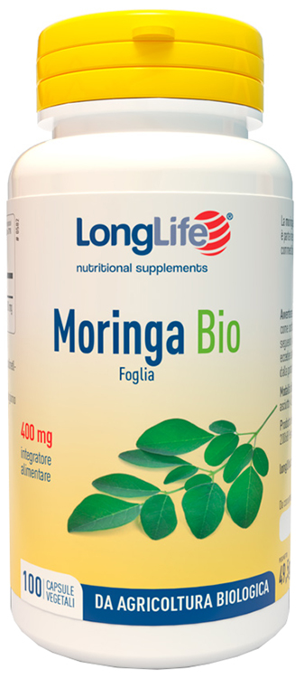 LONGLIFE MORINGA BIO 100 CAPSULE VEGETALI - Farmaciapacini.it