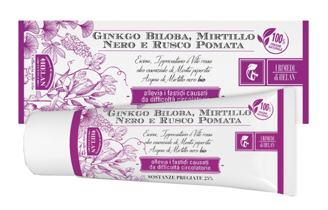 I RIMEDI DI HELAN GINKGO BILOBA MIRTILLO NERO RUSCO POMATA 75 ML - Farmaciapacini.it