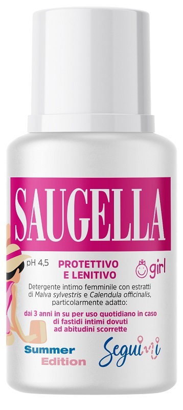 SAUGELLA GIRL PROTETTIVO E LENITIVO DETERGENTE INTIMO 100 ML - Farmaciapacini.it