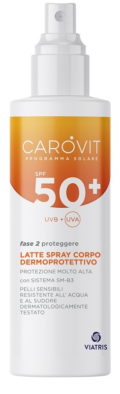CAROVIT PROGRAMMA SOLARE LATTE CORPO SPF50+ 200 ML - Farmaciapacini.it