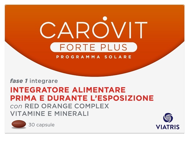 CAROVIT FORTE PLUS PROGRAMMA SOLARE 30 CAPSULE - Farmaciapacini.it