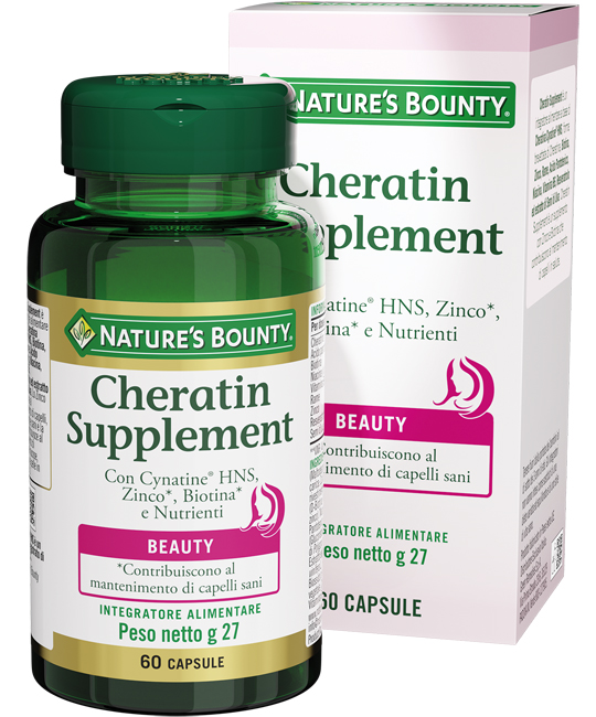 NATURE'S BOUNTY CHERATIN SUPPLEMENT 60 CAPSULE - Farmaciapacini.it