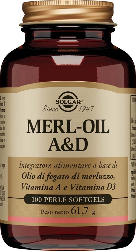 MERL OIL A&D 100 PERLE SOFTGEL - Farmaciapacini.it