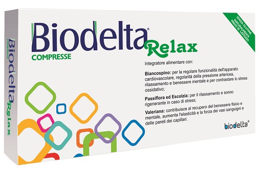 BIODELTA RELAX 30 COMPRESSE - Farmaciapacini.it