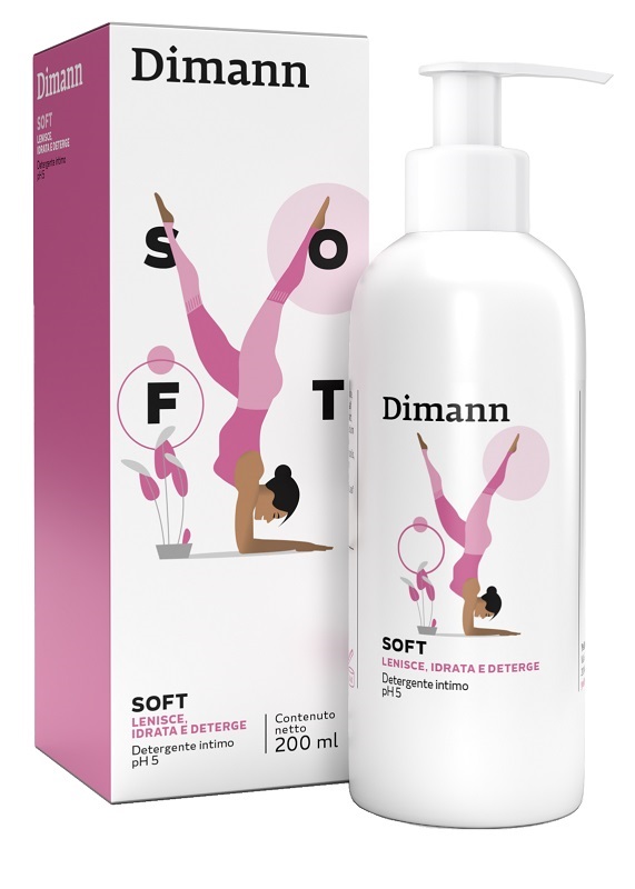 DIMANN SOFT DETERGENTE INTIMO PH 5 200 ML - Farmaciapacini.it