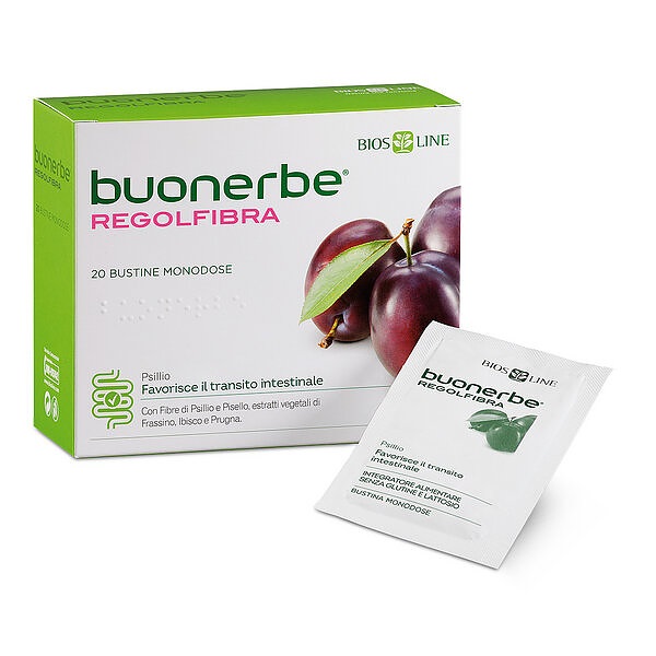 BUONERBE REGOLFIBRA 20 BUSTINE 110 G - Farmaciapacini.it