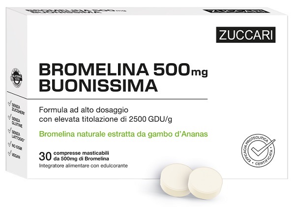 BROMELINA 500 BUONISSIMA 30 COMPRESSE - Farmaciapacini.it