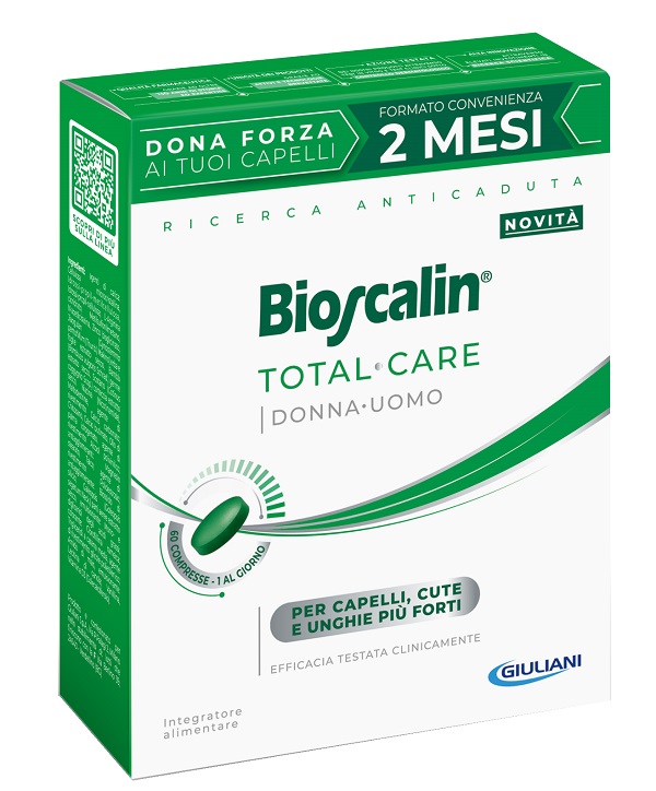 BIOSCALIN TOTAL CARE 60 COMPRESSE - Farmaciapacini.it