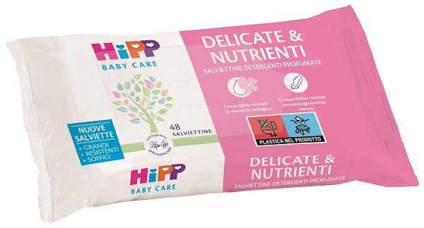 HIPP SALVIETTINE DELICATE & NUTRIENTI 48 PEZZI - Farmaciapacini.it