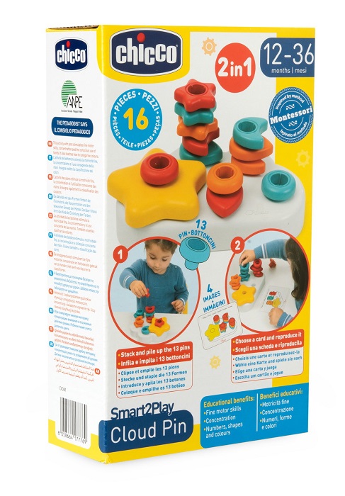 CHICCO GIOCO SMART2PLAY NUVOLA 2IN1 - Farmaciapacini.it