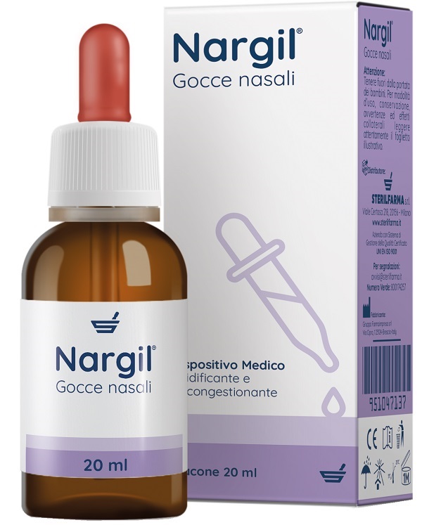 GOCCE NASALI NARGIL 20 ML - Farmaciapacini.it