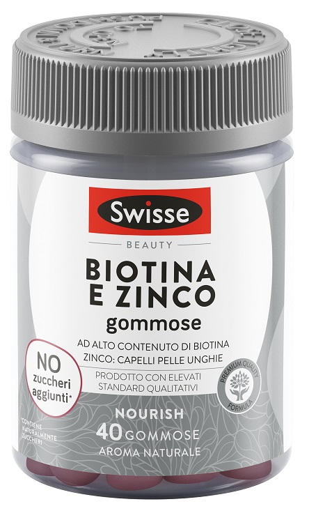 SWISSE BIOTINA + ZINCO 40 GUMMIES - Farmaciapacini.it