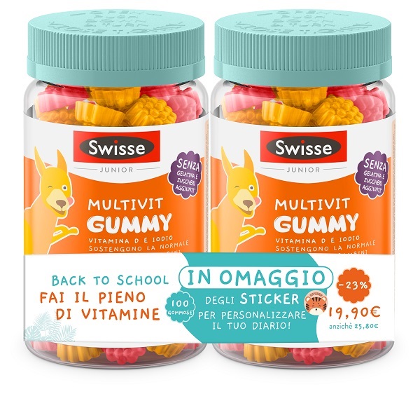 SWISSE MULTIVIT JUNIOR 50 GUMMIES 2 PEZZI - Farmaciapacini.it