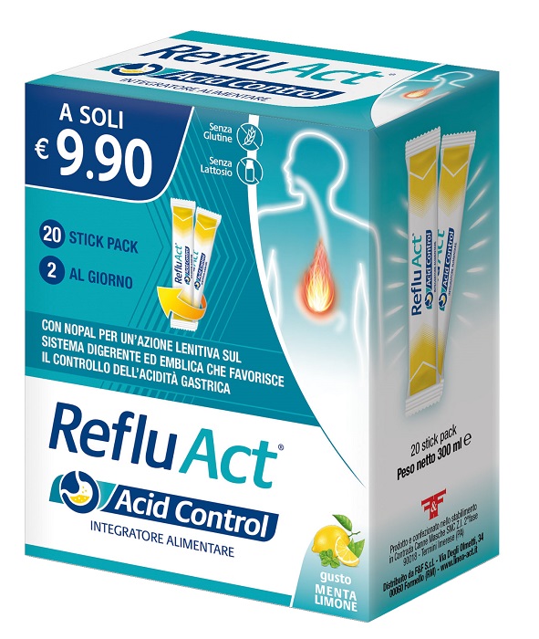 REFLU ACT ACID CONTROL 20 STICK - Farmaciapacini.it