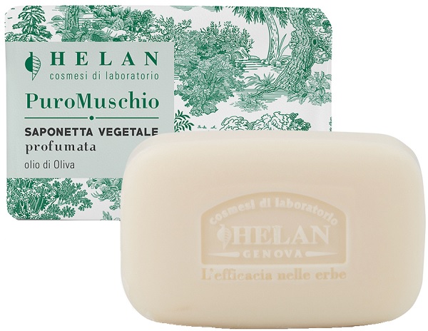 I MUSCHI DI HELAN PUROMUSCHIO SAPONETTA VEGETALE PROFUMATA 100G - Farmaciapacini.it