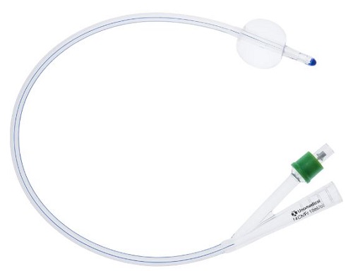 CATETERE FOLEY IN SILICONE 2 VIE DIAMETRO CH 18 PUNTA NELATON CON PALLONCINO 10 ML 1 PEZZO - Farmaciapacini.it