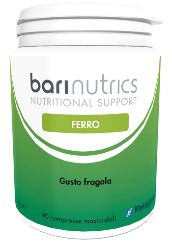 BARINUTRICS FERRO FRAGOLA ITA 90 COMPRESSE - Farmaciapacini.it