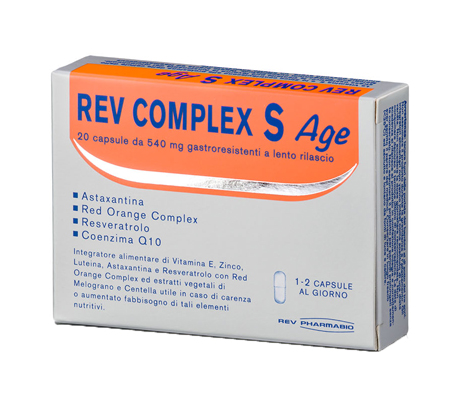 REV COMPLEX S AGE 20 CAPSULE - Farmaciapacini.it