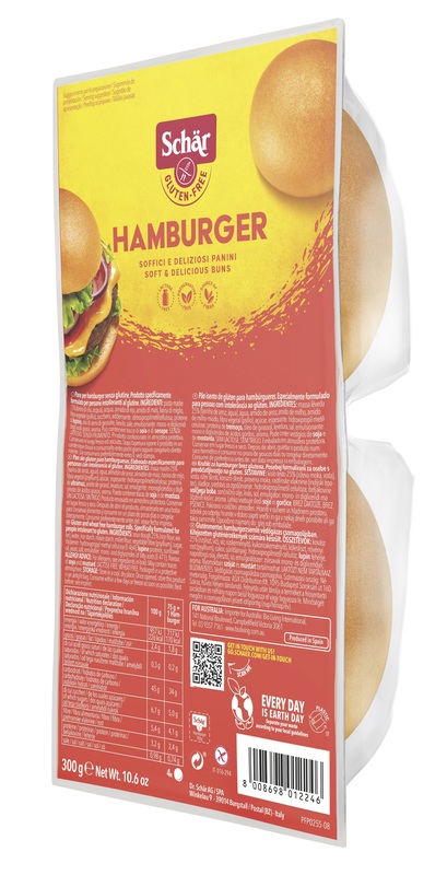 SCHAR PANINI HAMBURGER 4X75G - Farmaciapacini.it
