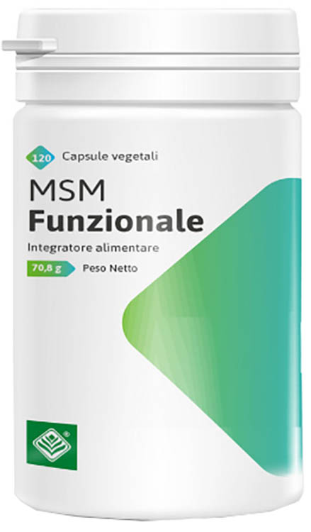 MSM FUNZIONALE 120 CAPSULE DA 590 MG - Farmaciapacini.it