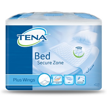 TRAVERSA PER INCONTINENZA TENA BED PLUS RIMBOCCABILE 80X180 CM PLUS 20 PEZZI - Farmaciapacini.it