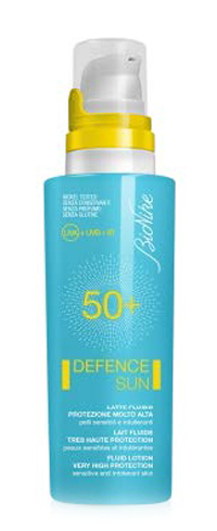 DEFENCE SUN 50+ LATTE FLUIDO PROTEZIONE MOLTO ALTA 125 ML - Farmaciapacini.it