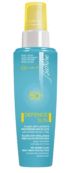DEFENCE SUN 50+ FLUDIO ANTI LUCIDITA' PROTEZIONE MOLTO ALTA 50 ML - Farmaciapacini.it