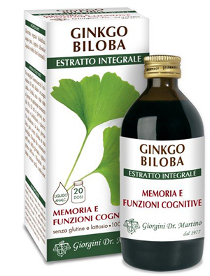 GINKGO BILOBA ESTRATTO INTEGRALE 200 ML - Farmaciapacini.it