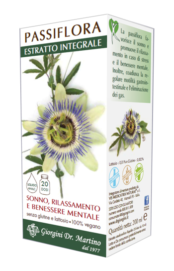PASSIFLORA ESTRATTO INTEGRALE 200 ML - Farmaciapacini.it
