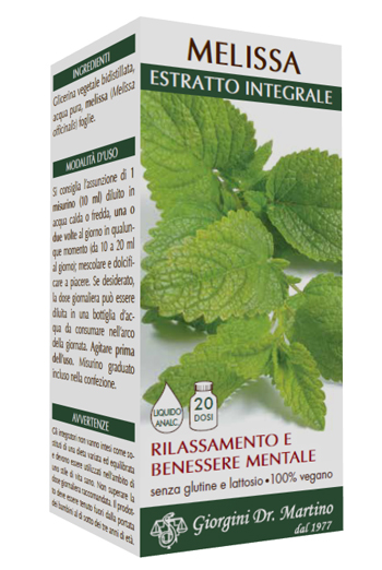 MELISSA ESTRATTO INTEGRALE 200 ML - Farmaciapacini.it