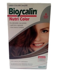 BIOSCALIN NUTRI COLOR 6 BIONDO SCURO SINCROB 124 ML - Farmaciapacini.it